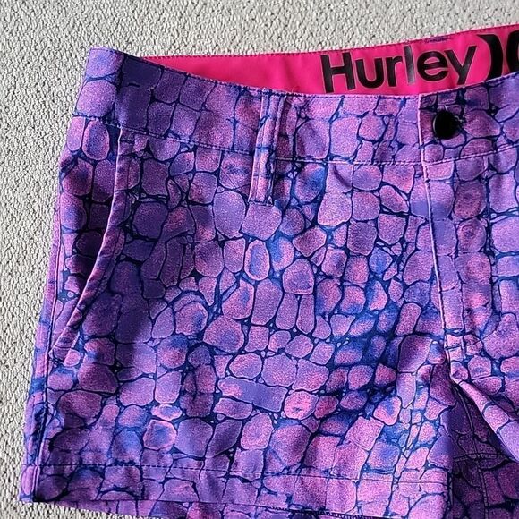 Hurley Purple Phantom Board Shorts - Size  3 - Picture 6 of 14